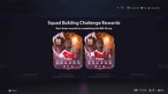 The available players (Image via EA Sports)